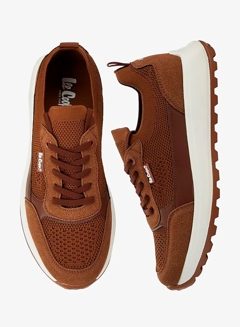 لي كوبر حذاء رجالي برباط للكاحل